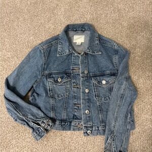 H&M Cropped Denim Jacket